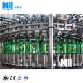 500-25000bph Fully Automatic Beverage Glass Bottle Filling Capping Labeling Line